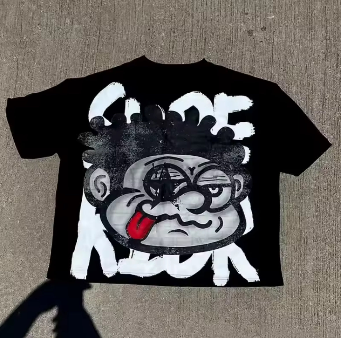 Superior Society “Graffiti Face” Tee - Black