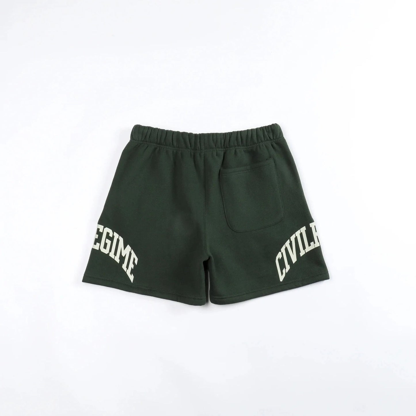 “Civil Regime” Mens Casual Shorts - Green