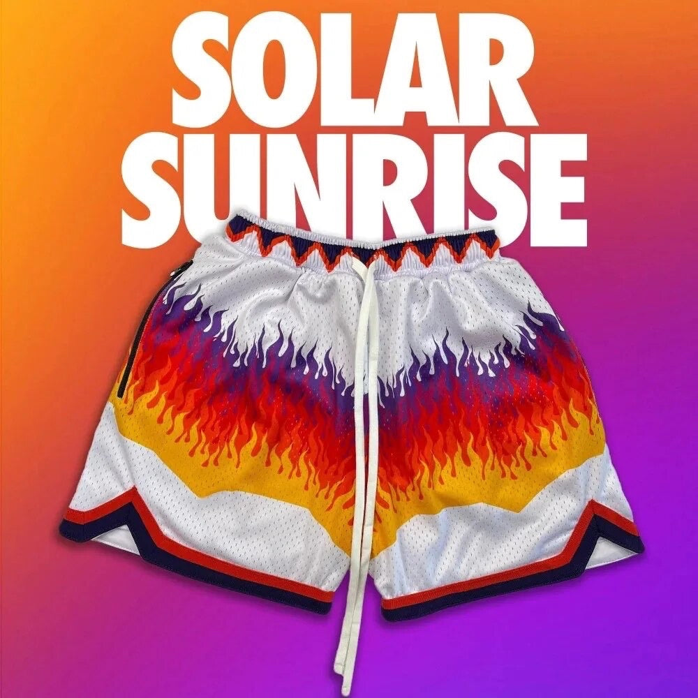 “Solar Sunrise” Mens Casual Shorts