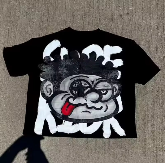 Superior Society “Graffiti Face” Tee - Black